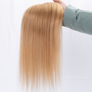 Topper de cheveux naturels cambodgiens Remy pour femmes aux cheveux longs et raides, avec clips de fixation sécurisés - Product Image 5
