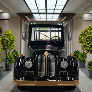 Legittima auto turistica retrò di lusso da 5-14 posti su strada, auto d'epoca d'epoca, auto di accoglienza VIP Club di fascia alta - Product Image 3