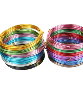 Dây buộc kim loại mạ điện màu nhôm, đường kính nhỏ (0,3-1,0mm), dễ uốn và độ đàn hồi cao - Product Image 3