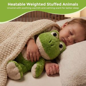 Cuscino Riscaldante a Forma di Rana per Microonde, Giocattolo di Peluche per Dolori Mestruali, Riscaldabile e Raffreddabile - Product Image 6
