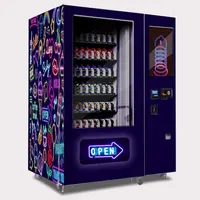 סין אוטומטיות מכונת יצרן נוח חנות מקרר אוטומטיות מכונות עבור מזון ומשקאות חטיפי