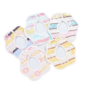 Nouvel Arrivage 2026 – Ensemble de 5 Bavoirs Bébé en Pur Coton à Motifs de Dessins Animés, Anti-Salissures, Style Foulard, Serviettes Anti-Salive Certifiées Classe A, 0-3 Ans - Product Image 5