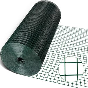 Maille de fil métallique en PVC noir, calibre 19, revêtement en vinyle, grillage soudé de 1/2 pouce, clôture en fil métallique, maille de fil métallique en acier revêtu de PVC - Product Image 4