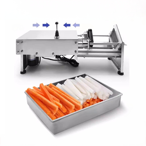 Macchina Elettrica Commerciale per <span class=keywords><strong>Tagliare</strong></span> Frutta e Verdura a Strisce, Taglia Patate, Cetrioli, Patate Dolci, <span class=keywords><strong>Carote</strong></span> - Product Image 2