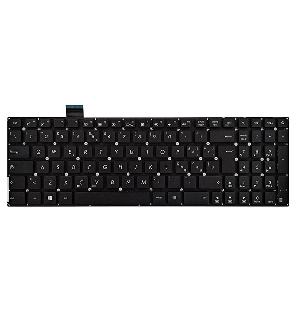 High Quality US RU BR UK IT SP LA Layout Laptop Keyboard for ASUS X542 K542 A542