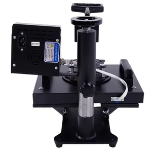 Máquina de prensa de calor plana giratoria de 2330 cm, máquina de impresión por transferencia de calor para camisetas, semiautomática manual - Product Image 4