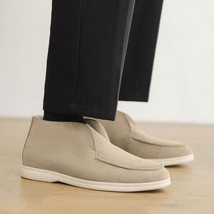 New Men's Casual Shoes Oxford Lace-up Soft-soled Japanese Retro Breathable Board Shoes <b>Matte</b> Trendy Shoes 8301 - Product Image 3