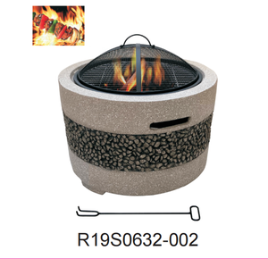 Estufa <span class=keywords><strong>redonda</strong></span> <span class=keywords><strong>de</strong></span> óxido <span class=keywords><strong>de</strong></span> magnesio para jardín al aire libre, hoguera <span class=keywords><strong>de</strong></span> leña, calentador <span class=keywords><strong>de</strong></span> patio, estufa, horno <span class=keywords><strong>de</strong></span> carbón, <span class=keywords><strong>barbacoa</strong></span> <span class=keywords><strong>de</strong></span> <span class=keywords><strong>piedra</strong></span> sin humo - Product Image 4