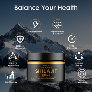 OEM Natural Original Shilajit <b>Resin</b> Vitamin Water-Based Supplement Multiple Minerals Fulvic Acid Pure Himalayan Immune Support - Product Image 3