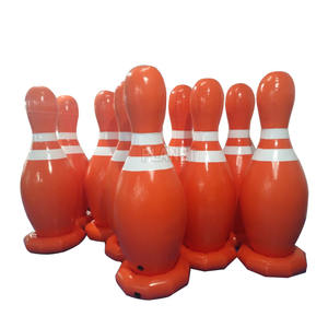 Crazy <span class=keywords><strong>géant</strong></span> — ensemble de goupilles gonflables, 1 paire, ensemble de ballon, de pingouin, personnalisé, pour jeux de neige - Product Image 4