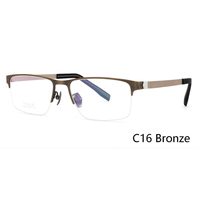 Nouvelle monture de lunettes Titan de qualité supérieure, montures optiques, lunettes