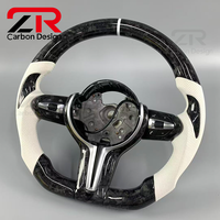 Volant de direction en fibre de carbone forgée personnalisé pour l'intérieur de la voiture, pour BMW F10 F20 F22 F23 F30 F32 F34 F36 F15 F16 F48 F01 F02