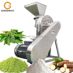 Dried Cassava Leaves / Flour Grinding Milling Machine for Cassava Garri Processing