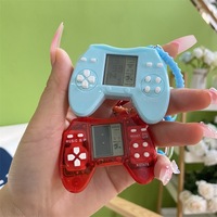 Console de Jeu Portable Rétro Créative Mini Porte-clés en Plastique Mignon et Amusant, Cadeau Idéal pour Étudiants, Pendentif
