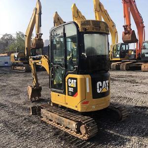 Dijual ekskavator Mini perayap 302 kucing bekas 2 Ton ekskavator Mini asli Jepang - Product Image 1