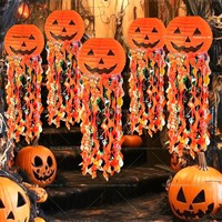Lanterne en papier artisanale en forme d'alien pour Halloween, décoration suspendue pour fête, ornement festif