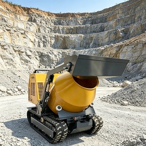 <span class=keywords><strong>Mini</strong></span>-<span class=keywords><strong>malaxeur</strong></span> à béton autoporteur pour travaux de construction, compatible avec les petites excavatrices sur chenilles - Product Image 2