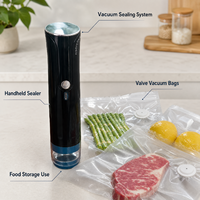 Pompe à vide électrique portable USB 90W avec une puissante aspiration pour les sacs de conservation des aliments, scelleuse sous vide portable
