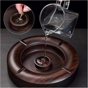 Posacenere in Metallo Stile Retrò Durevole ed Elegante con Coperchio, Accessorio per Fumatori Pratico - Product Image 4