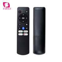 Télécommande Vocale d'Usine 16 Touches pour Box Android TV NETFLIX Google PLAY & YOUTUBE avec 4 Touches Raccourci, Garantie 1 An