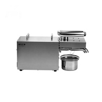 Presse à huile miniature 6 kg/h pour l'extraction d'huile de sésame, d'arachide et d'olive, adaptée à un usage domestique