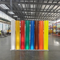 Rollo de láminas reflectantes llamativas de vinilo de grado HIP Micro prismático acrílico de 10 años para impresión Digital Eco solvente Road Sign