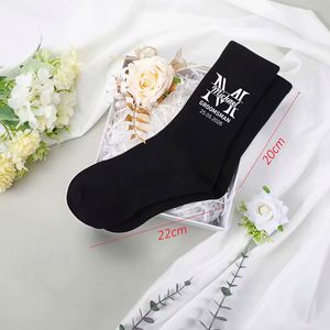 Personalized <b>Groom</b> Groomsmen <b>Socks</b> for Men, Funny Novelty <b>Socks</b> with Name, Date and Role, Wedding/Proposal/Party Gifts - Product Image 4