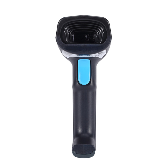 Wholesale Industrial Handheld 2d Wireless Barcode Scanner with LCD Screen Charge Base 1d 2d Qr Reader