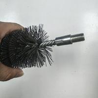 Brosses de nettoyage de balayage de cheminée de fil d'acier à haute teneur en carbone de la qualité industrielle 70mm de vente chaude des EAU OEM disponible pour le bricolage