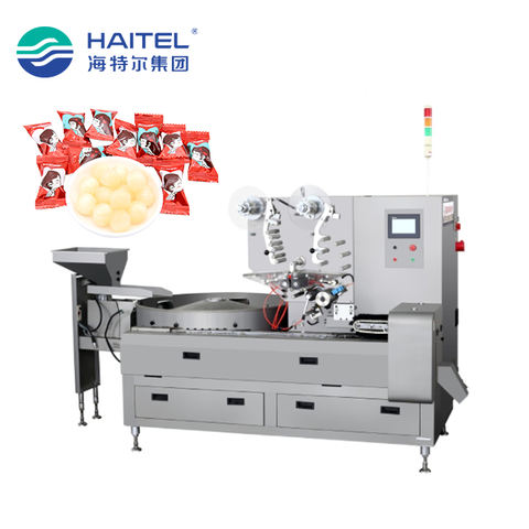 Fully Automatic Hard Candy Packing Machine Small Candy Wrapping Machine with Competitive Price