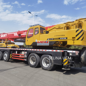 Marca original de China, alta calidad, grúa de camión SANY STC800 usada, capacidad de elevación de 80 toneladas, grúa de camión usada SANY STC800 a la venta - Product Image 1
