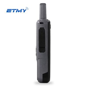 ETMY ET-C6 <span class=keywords><strong>pas</strong></span> <span class=keywords><strong>cher</strong></span> <span class=keywords><strong>longue</strong></span> <span class=keywords><strong>portée</strong></span> POC 4G LTE Radio bidirectionnelle Talkie Walkie De 100km avec écran - Product Image 4
