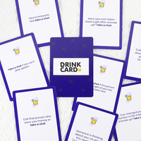 Impression personnalisée Ultimate Girls Night Party Game Jeu amusant pour les dames Night Drinking Card 18 + Card Game