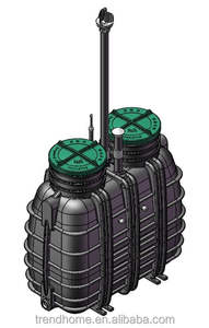 Réservoir de purification des eaux usées, fosse septique, capacité de traitement 500L/jour pour les villages, les communes et les foyers - Product Image 6