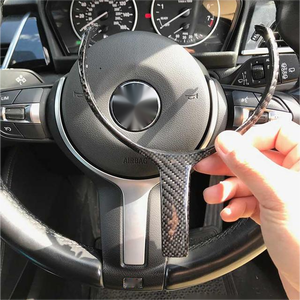 Con inserto in carbonio <span class=keywords><strong>M</strong></span> copertura volante per BMW F01 F07 F10 X5 F15 X6 F16 <span class=keywords><strong>F20</strong></span> F22 F30 F31 F32 F36 F80 M3 F82 M4 M2 F87 - Product Image 5