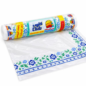 Indoor Outdoor Use Restaurants Catering Businesses Disposable Plastic Banquet <b>Table</b> <b>Cover</b> Rolls - Product Image 3