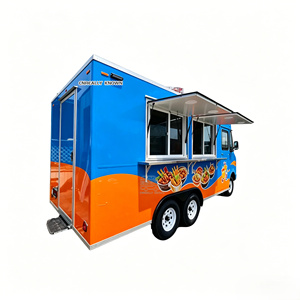 Remolque de postres con certificación CE DOT, equipo completo ODM para comida rápida personalizada, venta ambulante de helados suaves, cocina móvil. - Product Image 4