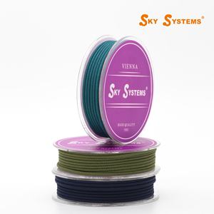 आकाश एम आई 2 और 2.5mm आभूषण गर्भनाल पॉलिएस्टर गर्भनाल आभूषण सहायक कंगन और हार सामग्री 81 रंग - Product Image 4