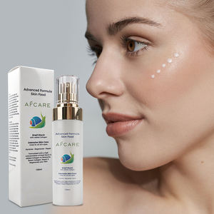 OEM <span class=keywords><strong>kozmetik</strong></span> günlük kullanım 100ml salyangoz bitkisel anti-akne yüz losyonu Niacinamide Paraben içermeyen nemlendirici onarım kollajen krem - Product Image 1