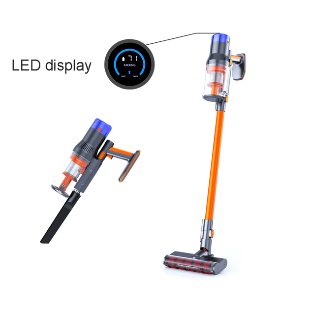 V16  Products Cordless Brushless up and Down Adjustment Vacuum Cleaner