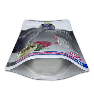 Sacs à fermeture éclair de qualité alimentaire, sacs en plastique de nourriture de chat imperméables à l'humidité personnalisés avec impression numérique - Product Image 4