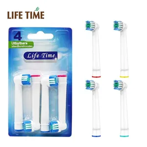 New Style Round Bristle Toothbrush Heads For Oral Brush Electric B Factory replacement tooth brush B raun
