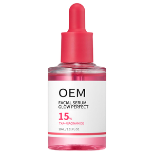 OEM TXA 5% + Niacinamide 15% 1oz yüz Serum All-in-One kore cilt bakımı için düzensiz ton ve parlatıcı Glow yüz için - Product Image 4