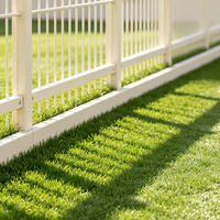 Césped Sintético Antiestático de 45 mm de PE/PP, Césped Ecológico y Duradero para Exteriores, para Techos, Terrazas y Cafeterías