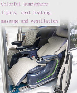 <span class=keywords><strong>Prix</strong></span> du fabricant pour sièges VIP arrière de <span class=keywords><strong>luxe</strong></span> pour SUV, modification automobile, cuir unique, logo personnalisé, Vito personnalisable, 1 ensemble - Product Image 3