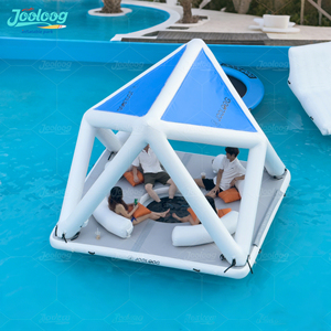Gazebo Inflable Flotante para Vacaciones de Verano, Pabellón Acuático para Espacios de Ocio - Product Image 4