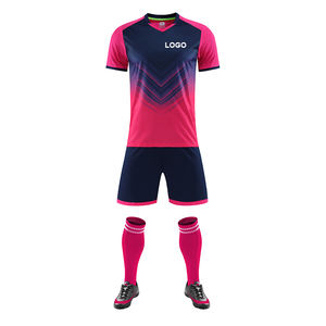 Camiseta de fútbol con logotipo de patrocinador personalizado de alta calidad, uniforme de entrenamiento deportivo, camisetas de fútbol clásicas para adultos y niños - Product Image 3
