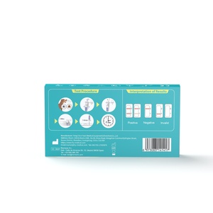 Instrument vétérinaire de <span class=keywords><strong>test</strong></span> rapide d'antigène de virus de distemper canin en une étape pour les sécrétions nasales oculaires <span class=keywords><strong>Test</strong></span> médical diagnostique pour