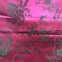 Çin Malı Promosyon Fiyatı Hazır Malzeme Yüksek Kalite Çekici Kuş Desenli Jakarlı Güzel Brokar Kumaş Çin Elbisesi (Cheongsam) Kıyafetleri İçin