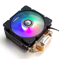 Nouveau refroidisseur d'air Cpu 4 caloduc refroidisseur de processeur d'ordinateur refroidissement du processeur refroidisseur d'ordinateur